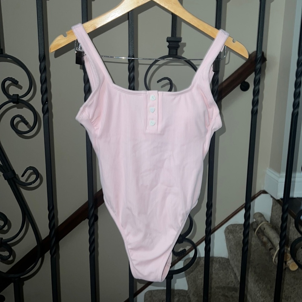 NWT stoney clover lane cheeky high leg one piece S